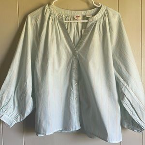 Levi's Light Blue Button Down Shirt